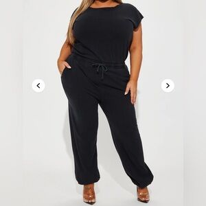 Fashion Nova Black Joggers